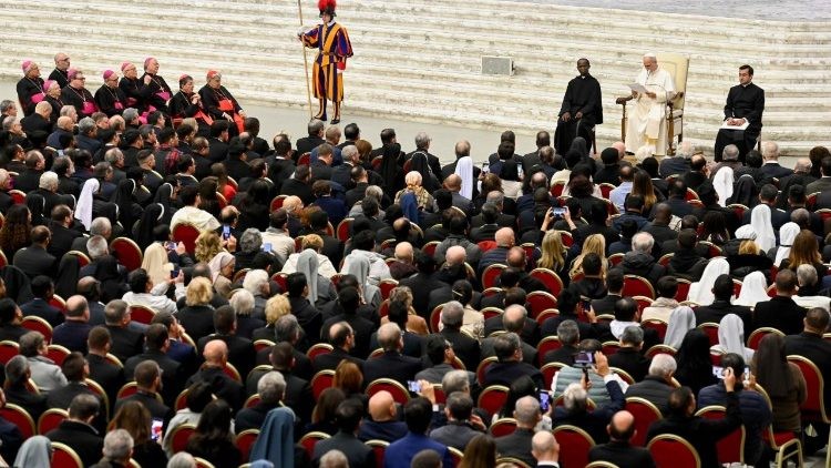 Udienza del Santo Padre ai partecipanti al Convegno del Dicastero delle Cause dei Santi “La Mistica. I fenomeni mistici e la santità”