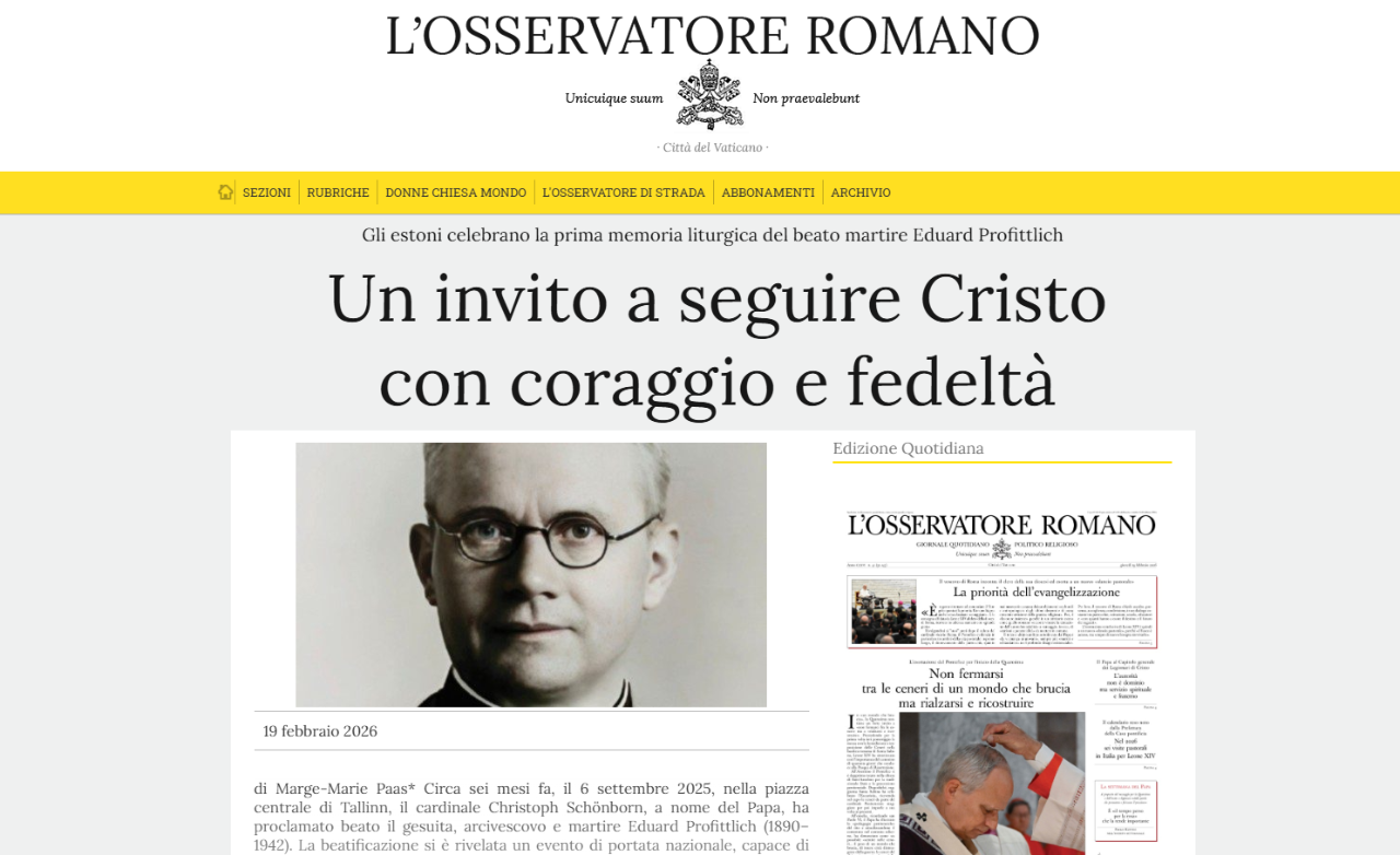 Un invito a seguire Cristo con coraggio e fedeltà