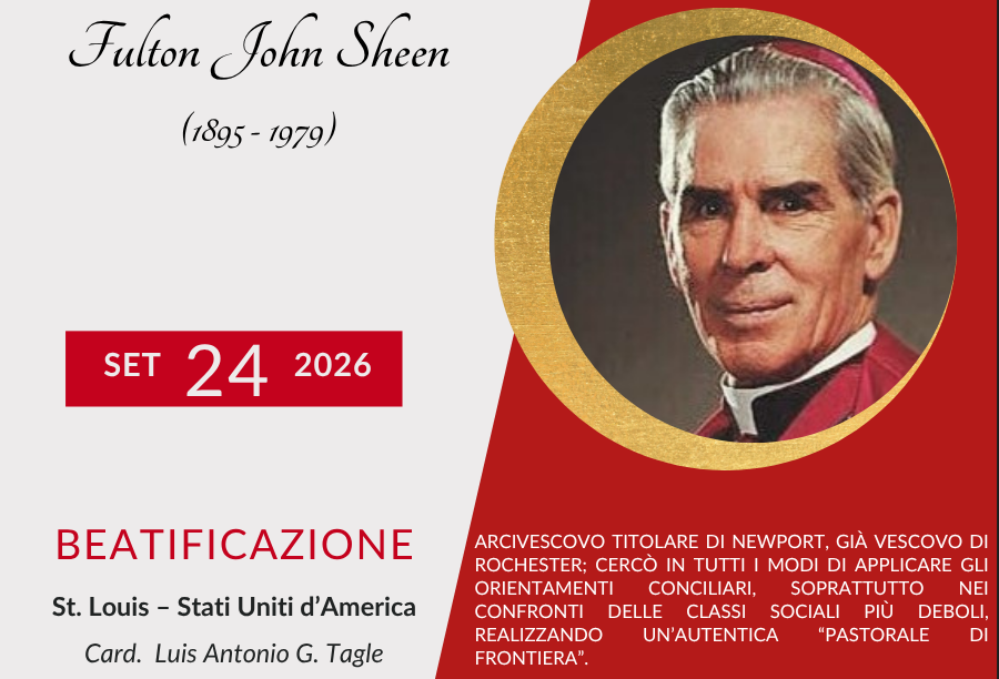 Beatificazione di Fulton John Sheen
