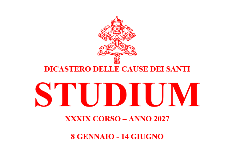 Aperte le iscrizioni allo Studium - XXXIX corso anno 2027